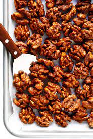 The Best Candied Walnuts Recipe Lightly Sweetened With A Brown Sugar Cinnamon Coating Easy To Make In Walnut Recipes Candied Walnuts Candied Walnut Recipe
