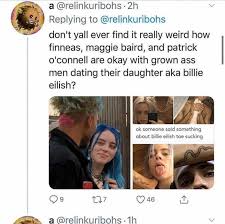 Spare billie eilish from your twitter criticisms: Exposesesh On Twitter Thread Billie Eilish Was Groomed By A Man She Met When She Was 15 Part 2 This Part Is Quite Short