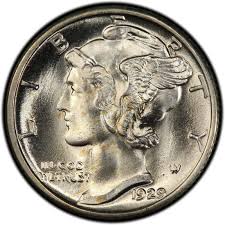 1929 mercury dime values and prices past sales