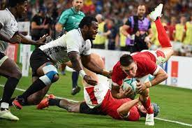 October 10 2019 Wing Josh Adams Scored A Magnificent Hat Trick Of Tries As Wales Came From Behind To Defeat Fi Rugby Sport Welsh Rugby Team Sports Photograph