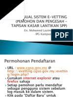 Is cgso.gov.my a scam or a fraud? Manual Sistem E Vetting Pemohon Dan Pengesah