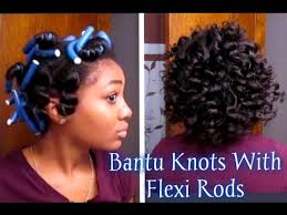 Shop the top 25 most popular 1 at the best prices! Get The Bantu Knots Hairstyle Using Flexi Rods Youtube
