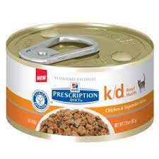 Hill S Prescription Diet K D Kidney Care Cat Food Chicken Vegetable Stew Canned Cat Food Diet Cat Food Hills Prescription Diet