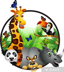 Kat schattige dieren tekenen makkelijk. Sticker Schattige Dieren Cartoon Pixers We Leven Om Te Veranderen