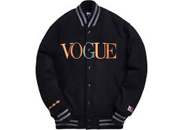Kith X Golden Bear X Vogue Varsity Soho Jacket Black In 2020 Jackets Vogue Jacket Design