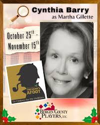 🔎 Cynthia Barry (Martha Gillette) We last saw Cynthia here