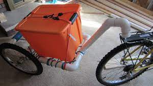 Bike Trailer For B Man Bike Cart Bike Cargo Trailer Motorcycle Camping Gear