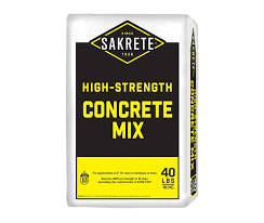 high strength concrete mix sakrete sakrete