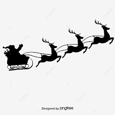 Fotos De Natal No Dia De Natal Papai Noel Rena Imagem Png E Psd Para Download Gratuito Silhouette Christmas Reindeer Silhouette Santa Claus Vector