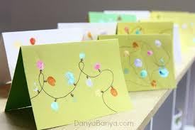 Get it as soon as tue, aug 3. Christmas Lights Cards From Kids Fingerprints Danya Banya