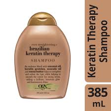 Brazilian keratin commerce company name : Ogx Straightening Brazilian Keratin Therapy Shampoo 385ml Amals Discount Chemist