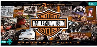 Maybe you would like to learn more about one of these? Harley Davidson 750 Pieces Buffalo Games Puzzle Warehouse
