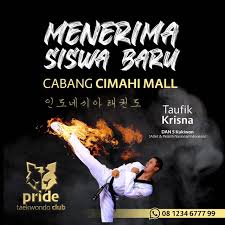 Bagi yang ingin belajar ilmu beladiri taekwondo, silahkan bergabung dengan kami. Infocimahi Hallo Cim Yuks Daftarin Putra Putri Nya ÙÙŠØ³Ø¨ÙˆÙƒ