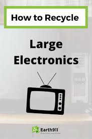 How bright the colors are. How To Recycle Large Electronics Earth911 Com Recycle Old Tv Old Tvs Tv Old