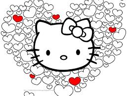 Free hello kitty coloring pages to print and download. Hello Kitty Coloring Pages Wallpapers Desktop Background