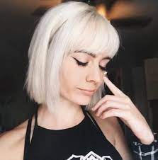 Super Hair Bangs Medium Blonde 62 Ideas Blonde Hair With Bangs Short Platinum Blonde Hair Short Blonde Hair