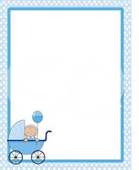 Clip Art Borders For Attractive Letters Baby Clip Art Baby Boy Invitations Clip Art Borders