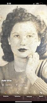 Could somebody please help me clear up this old photo. It's for a friend  who doesn't have regular WiFi or access to FB. Thank you in advance🙏 Info:  The granddaughter has down