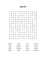 They're equally good for kids learning how to spell, for adults wanting to stimulate their mind, or for senior citizens looking to keep their minds sharp. Get Fit Word Search