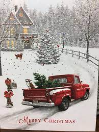 Pin By Libbie Coe On Christmas Christmas Paintings Christmas Illustration Christmas Red Truck