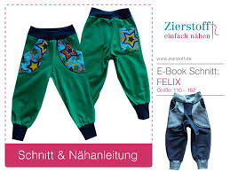 Bequeme freizeithose ohne bündchen und ohne taschen. Schnittmuster Pumphose Wendehose Unisex Felix Gr 110 152