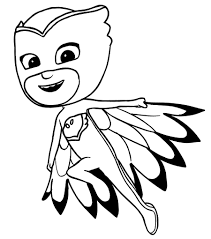 Des dessins à imprimer pour les artistes en culotte courte. Coloriage De Pyjamasques A Imprimer Et Colorier Maison Bonte Votre Guide Magazine Decoration Maison Deco Interieur Tendances Idees