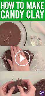 How To Make Candy Clay Modeling Candy Chocolate Candy Melts Modeling Chocolate Recipes Candy Melts