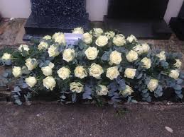 We did not find results for: Funeral Flowers Beautiful White Rose And Eucalyptus Coffin Spray Casket Flowers Www Thefloralartstudio Co Uk Funeral Flowers Sympathy Flowers Casket Flowers