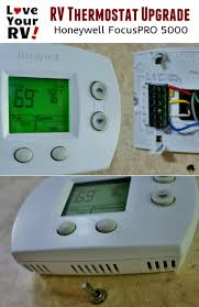 1.2 #2 remove the battery compartment from the baseplate. Rv Thermostat Upgrade Honeywell Focuspro 5000
