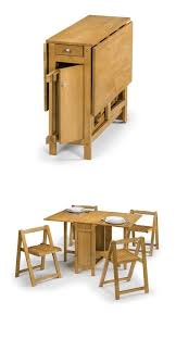 Adelphi Dining Table And 4 Chairs Adelphi Dining Table And 4 Chairs In 2020 Space Saving Furniture Convertible Furniture Foldable Furniture