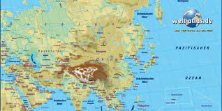 Check spelling or type a new query. Karte Von Asien Physikalisch Ubersichtskarte Regionen Der Welt Welt Atlas De