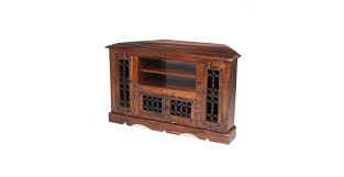 Hold the front frame upright. Jali Sheesham Corner Tv Cabinet Lifestyle Furniture Uk