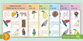 More images for imagenes con la silaba po » Loteria Con La Letra P Teacher Made