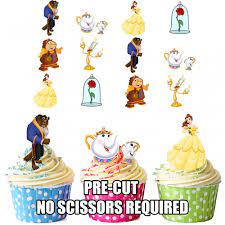 Scene più belle, streaming, personaggi la bella e la bestia(beauty and the beast) è uno dei più bei film di animazione dell'ultima generazione, prodotto dalla walt disney.la walt disney ha sempre prodotto dei cartoni animati meravigliosi da biancaneve e i sette nani, a cenerentola. 36 Cake Topper La Bella E La Bestia Decorazioni Per Torte E Dolci
