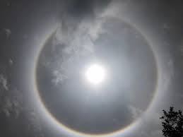 Sun halo, multicolored ring around the sun. Ring Around The Sun Q Costa Rica