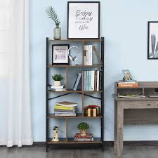 Check spelling or type a new query. Homcom Bibliotheque Etagere De Rangement A 4 Niveaux Style Industriel Panneaux Particules Aspect Vieux Bois Metal Noir Cuisine Et Maison Ameublement Et Decoration Stephanfourie Co Za