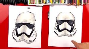 How To Draw A First Order Storm Trooper Helmet Art For Kids Hub See more ideas about stormtrooper, star wars art, star wars trooper. how to draw a first order storm trooper