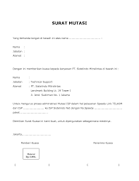Surat tugas organisasi ini dikeluarkan oleh ketua dalam sebuah organisasi, baik organisasi mahasiswa atau organisasi siswa. Contoh Surat Mutasi Lengkap Kata Ilmu