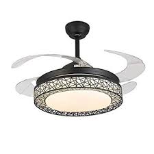 4.6 out of 5 stars (10) total ratings 10, $89.99 new. Fandian 42 Inch Ceiling Fans 4 Retractable Blades Led Ceiling Fan Three Color Change Crystal Chandelier With R Led Ceiling Fan Ceiling Fan With Light Fan Light