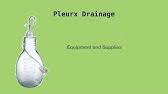 Kostenlose lieferung für viele artikel! How To Use Denver Pleurx Drainage Kit Pleurx Drainage Kit Catheter Placement Youtube