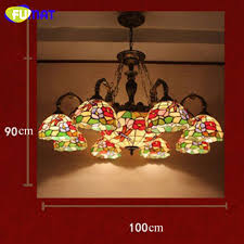 Us 4437 10 Offfumat Blumen Kronleuchter Europäischen Vintage Glas Kronleuchter Lichter Bar Cafe Lampe Für Wohnzimmer Restaurant Hotel Schlafzimmer