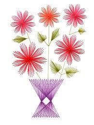 vyshivanie na kartone shemy broderie en papier broderie sur carte modele de fleur