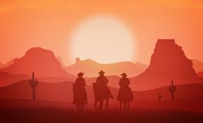 Wild West Cowboys Horses Sunset Western 4k 4k Wallpaper Hdwallpaper Desktop Art Wallpaper West Art Art