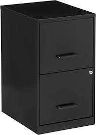 Each file drawer has ball bearing suspension extensions for. Amazon Com Lorell 14341 18 Deep 2 Drawer File Cabinet Black Office Products
