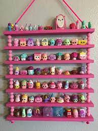 Shopkins Display Shelf Etsy Shopkins Display Shelf Toy Rooms Toy Collection Display