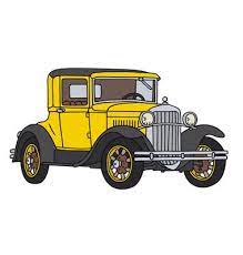 The Vintage Yellow Coupe Toy Car Cars Vintage Yellow