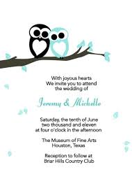Free Printable Wedding Invite Email Wedding Invitations Electronic Wedding Invitations Owl Wedding