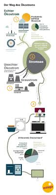Der Weg Des Okostroms Wie Kommt Okostrom Vom Kraftwerk In Die Steckdose Zu Hause Unsere Infografik Beschreibt Euch Diesen Infografik Tricks Und Strom Sparen