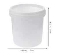 All Purpose Flour Baluue 1.5 Gallon Food Grade Plastic Bucket With Lid -  Heavy Duty Multipurpose Pail 1.5 Gallon Food Grade Pail
