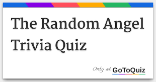 Do you know the secrets of sewing? The Random Angel Trivia Quiz